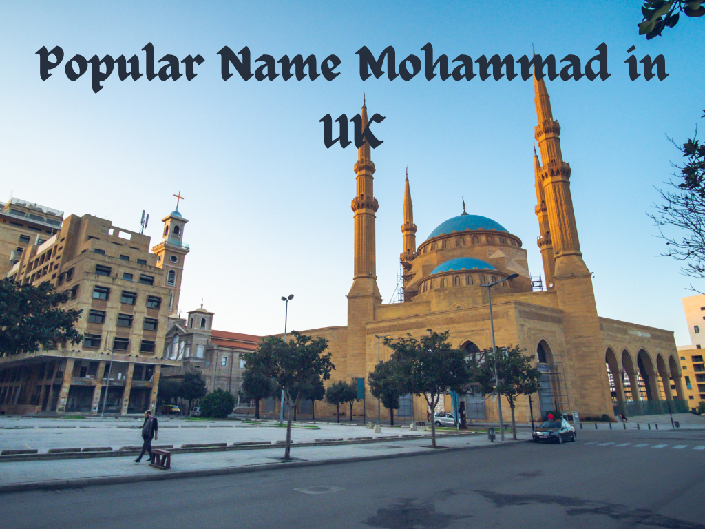 Popular name Mohammad in UK